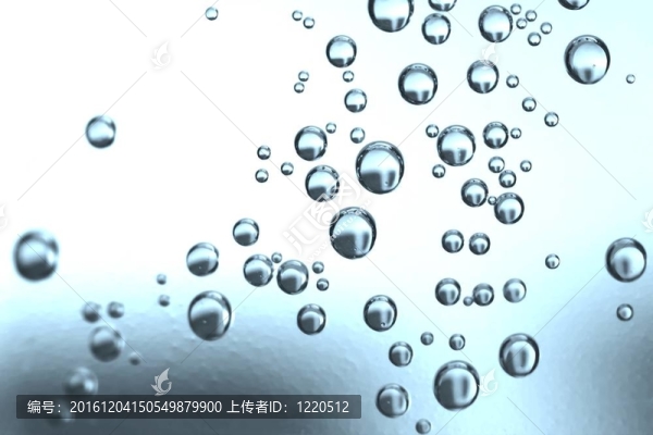 藍(lán)色的泡泡水
