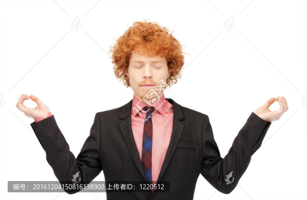 人在冥想