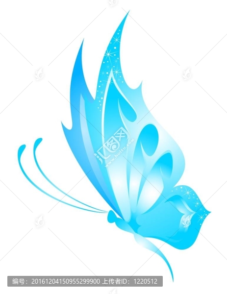 美麗的蝴蝶設計