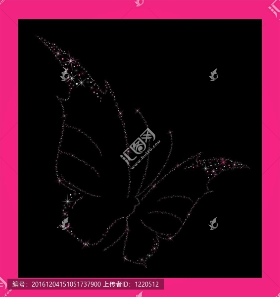 美麗的蝴蝶設計