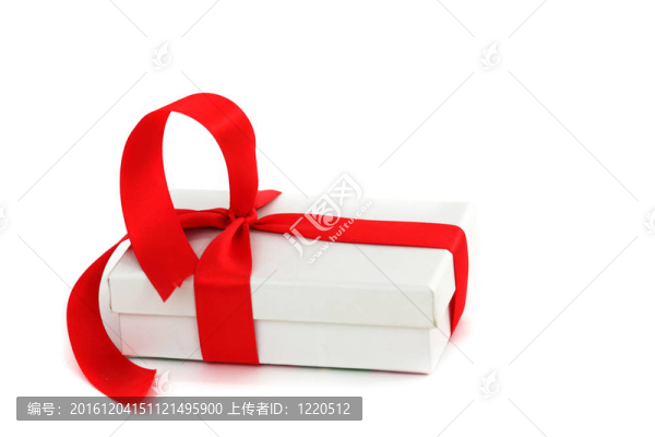 白色的圣誕禮物