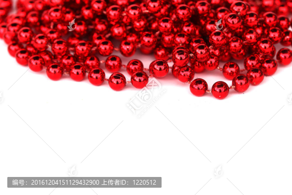 紅色的圣誕球