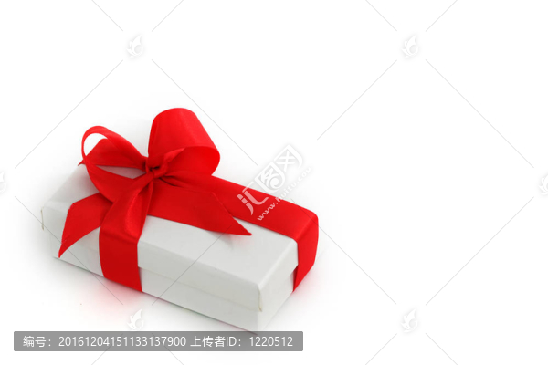 白色的圣誕禮物
