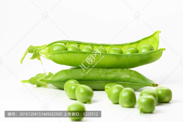 綠色的豌豆