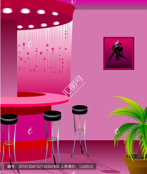 酒吧內(nèi)部設計3D
