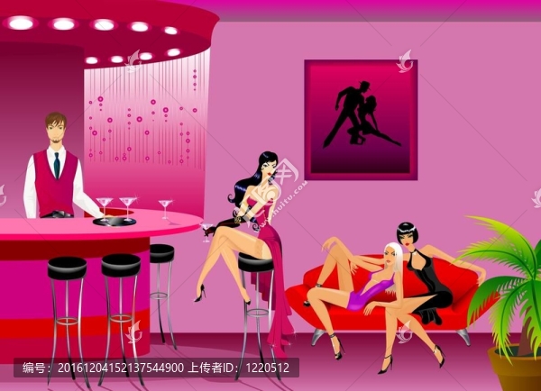 美麗的女孩和男人在咖啡館