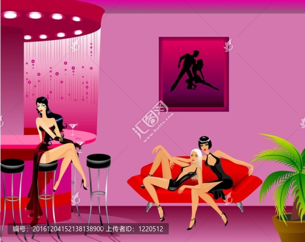 穿黑裙子的年輕女孩