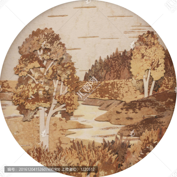 木材小河流