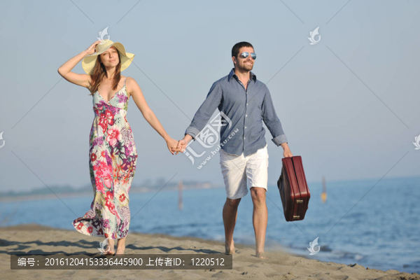 情侶海灘帶旅行包