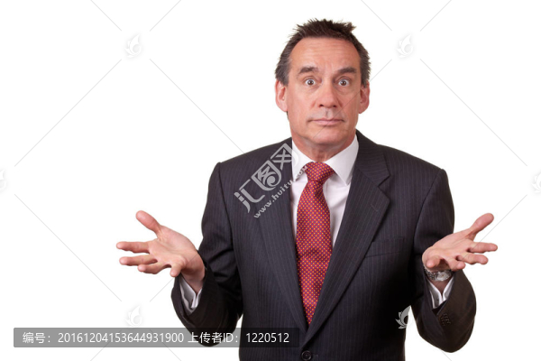 商人驚訝的表情