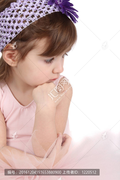 認真的女孩