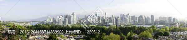 溫哥華從假溪看唐敦