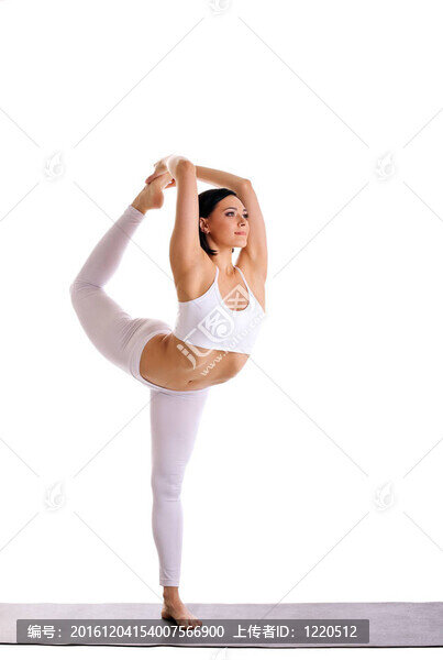 美女瑜伽運(yùn)動(dòng)Dancer,Pose