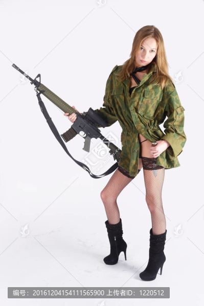 白槍女