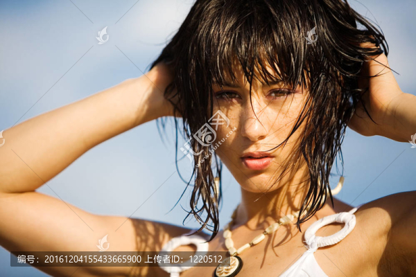 沙灘美女