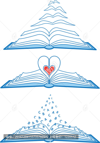 開放圖書；載體