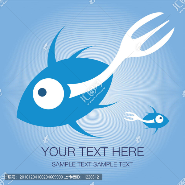 叉尾魚設(shè)計。