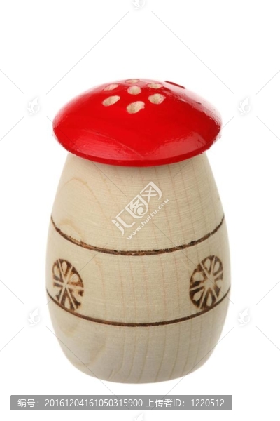 木制的鹽瓶胡椒瓶