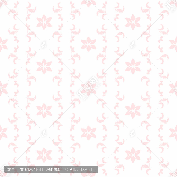 無縫的花卉圖案