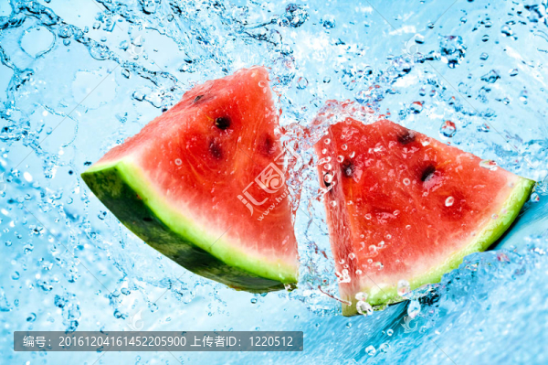 西瓜和水