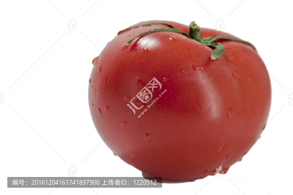 成熟番茄；鮮紅色