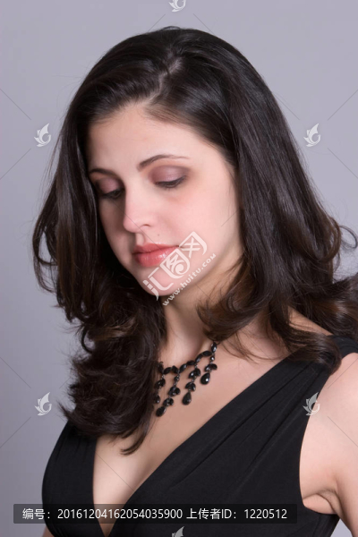 悲傷的女人