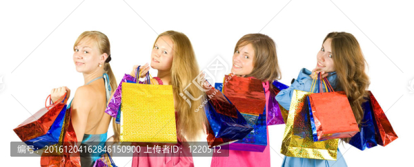 購(gòu)物袋女孩