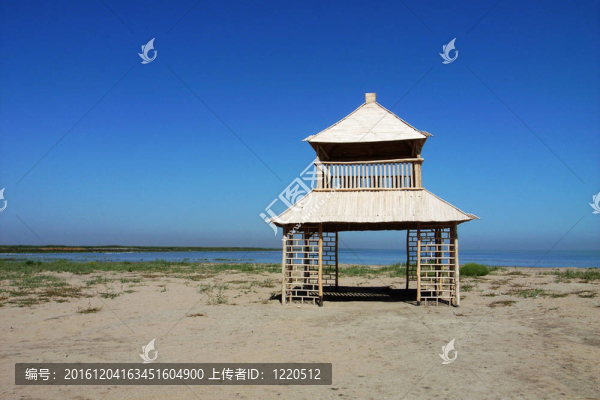 景觀在湖邊