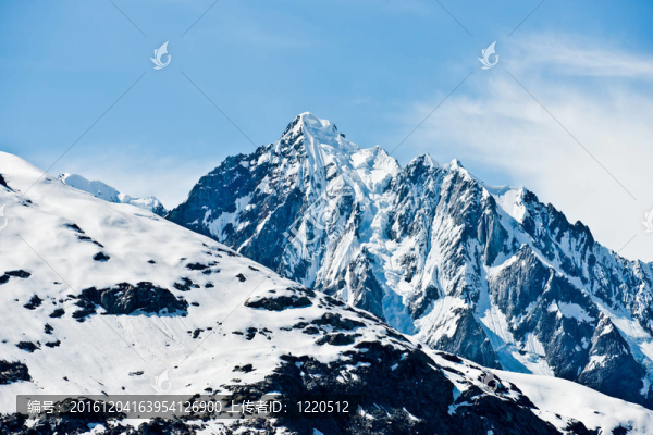 阿拉斯加雪山