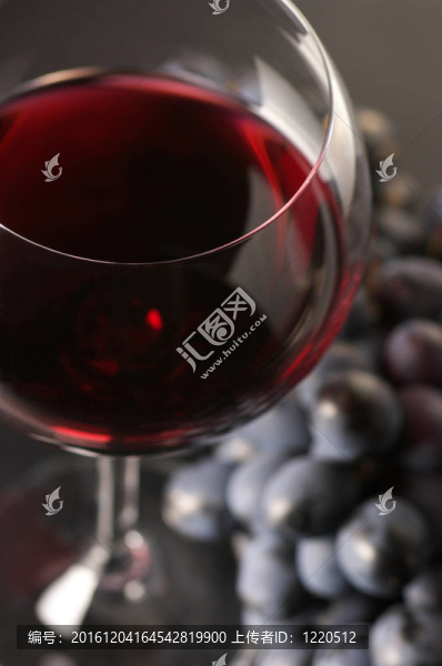 紅酒與葡萄