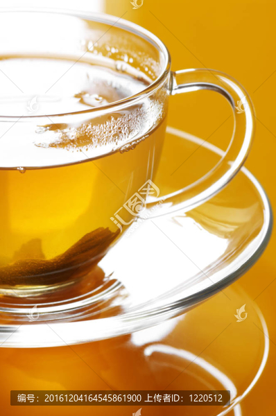 綠茶的特寫
