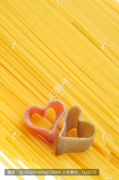 心形的面食
