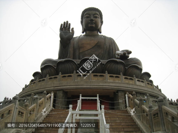 天壇大佛在大嶼山