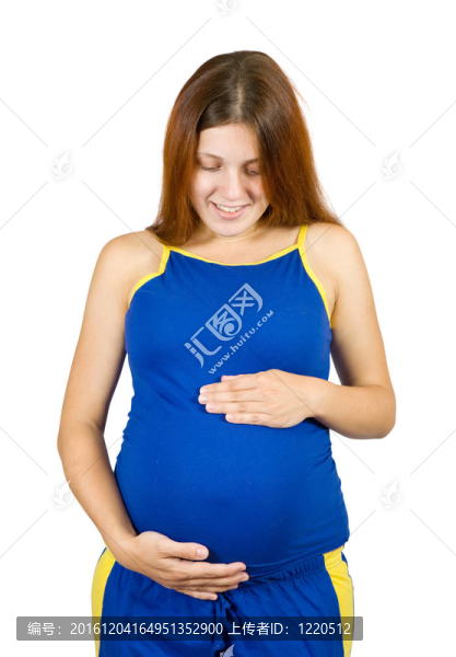 孕婦看肚子