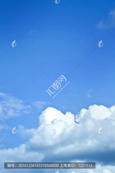 藍天白云