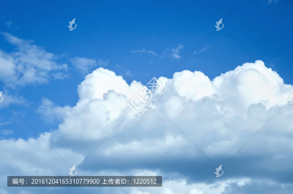 藍天白云