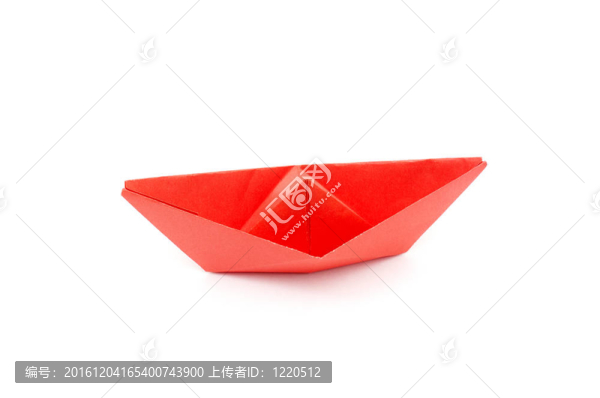 紅色的紙船