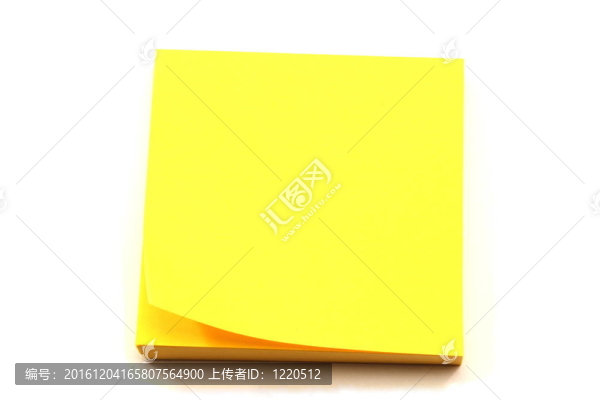黃色便箋簿堆疊
