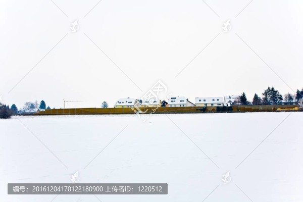 冬季景觀沉降