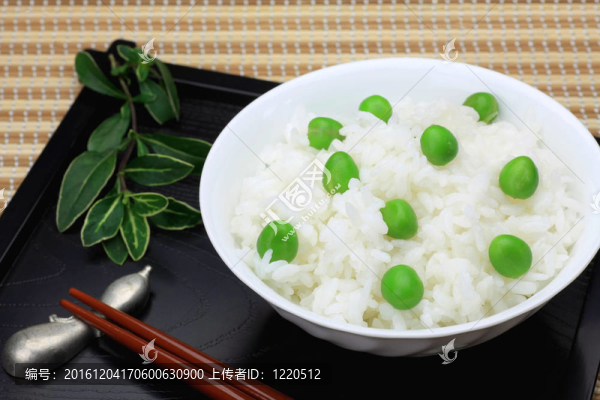 豌豆米飯