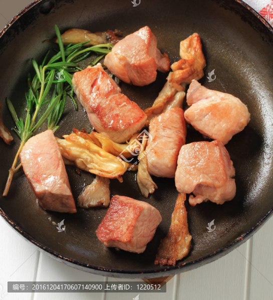 煎豬肉