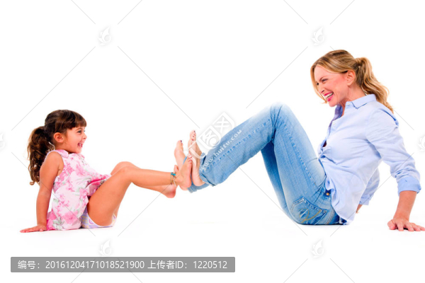 母親和女兒