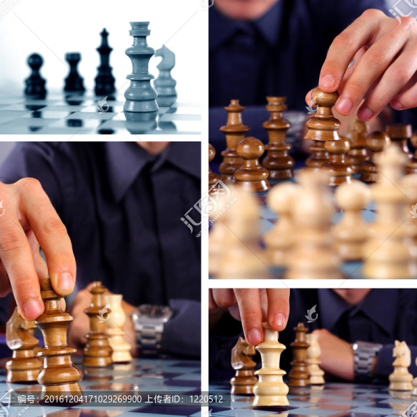 國(guó)際象棋的拼貼