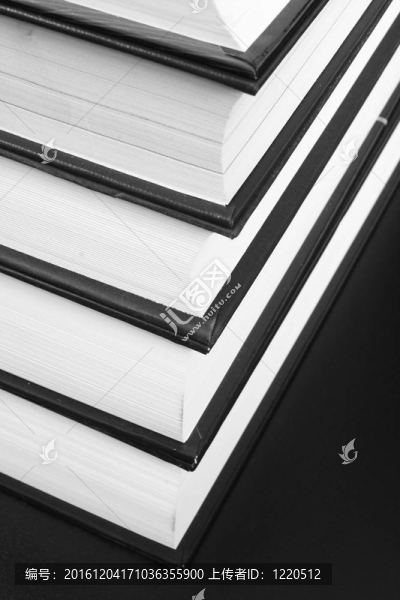 一堆書