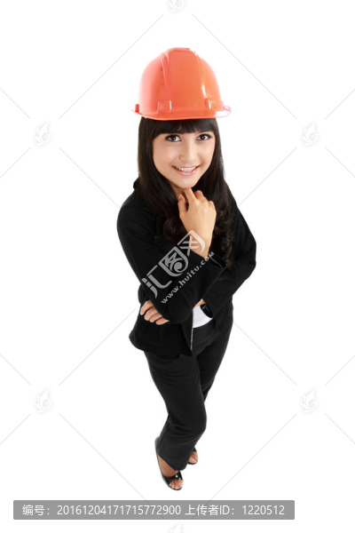 漂亮的女建筑師