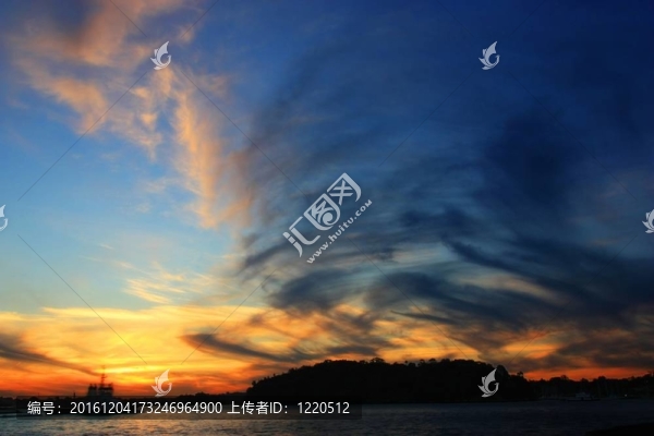 風(fēng)中的晚霞