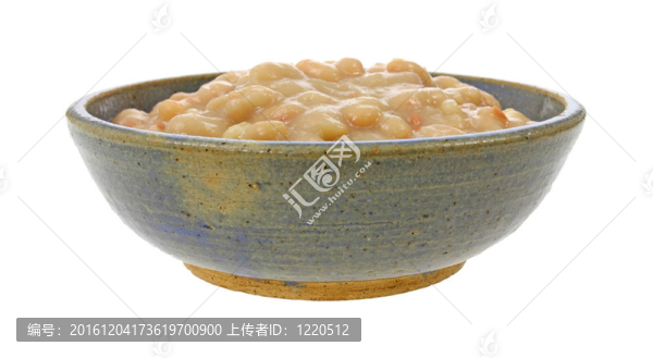 碗里充滿了北方的大豆子