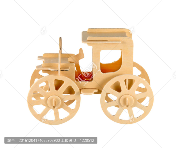 木制汽車模型
