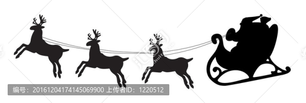 圣誕老人的假期背景