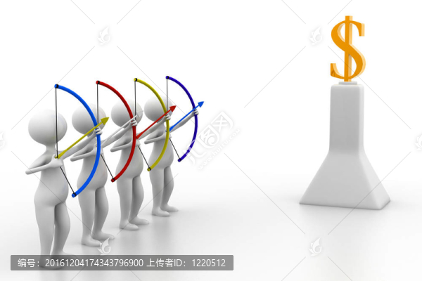 三維人的弓箭手